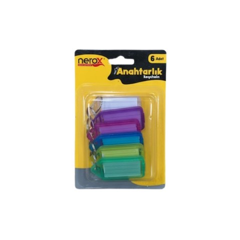 NEROX NRX-4776 ANAHTARLIK PLASTİK 6 LI(24*10)*240
