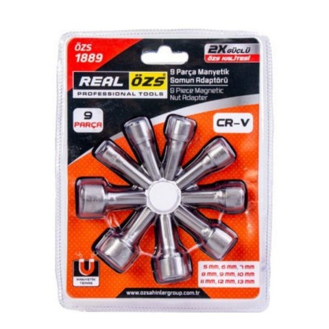 ÖZS-1889 9 PARÇA MANYETİK SOMUN ADAPTÖR SETİ*144