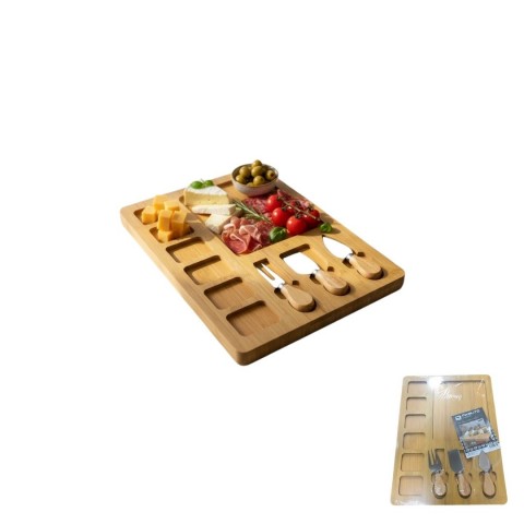 PABLITO PBT-333 3 BIÇAKLI SUNUM TAHTASI*36