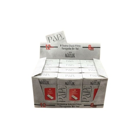 PAPİ 75 Lİ KALIN SİGARA FİLTRESİ(12*18)*216