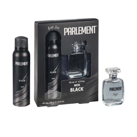 PARLEMENT PARFÜM 2li SET BAY BLACK (SİYAH)*48