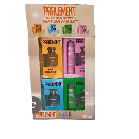 PARLEMENT PARFÜM 2li SET BAYAN KARMA SET 24 ADET*1