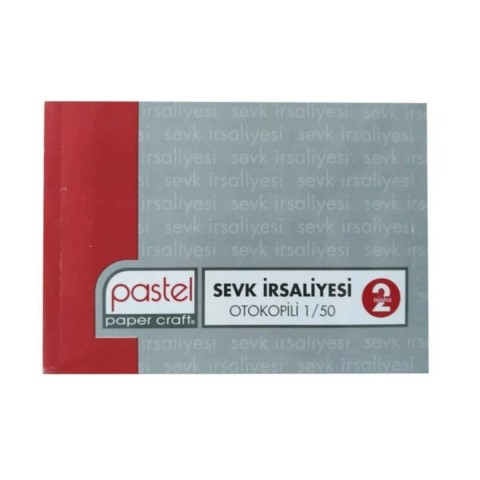 PASTEL SEVK İRSALİYESİ 1/50 2N KÜÇÜK(12*24)288