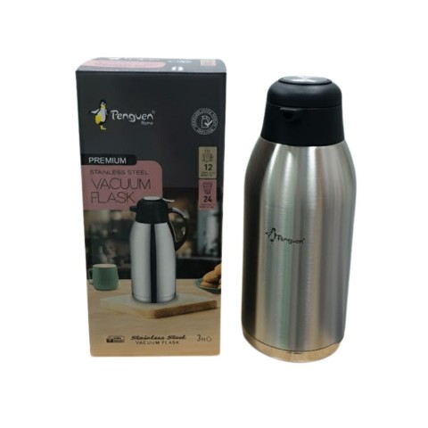 PENGUEN 1300B 3 LİTRE INOX CHEFL TERMOS*12