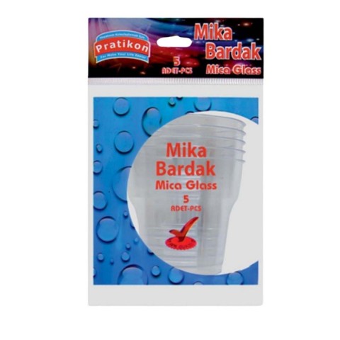 PRATİKON PR1151 MİKA BARDAK 5Lİ*50