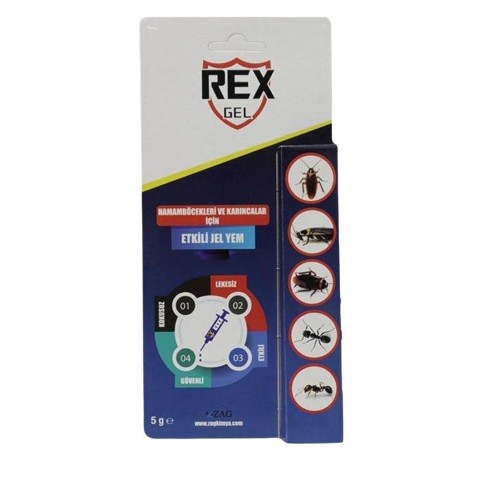 REXGEL HAMAM BÖCEĞİ JEL YEM 5gr (24x6) *144