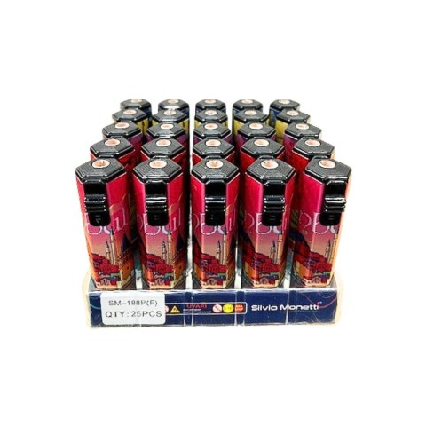 SİLVİO MONETTİ SM-188PF DESENLİ ÇAKMAK(25*20)*500