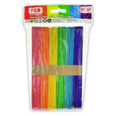 TGB-2846  RENKLİ DİL ÇUBUĞU(10*15)*150