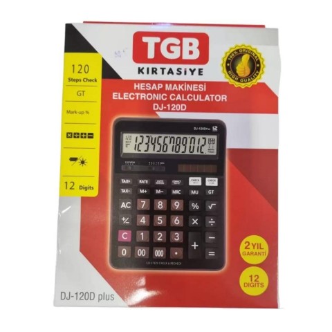 TGB DJ-120D HESAP MAKİNASI*60
