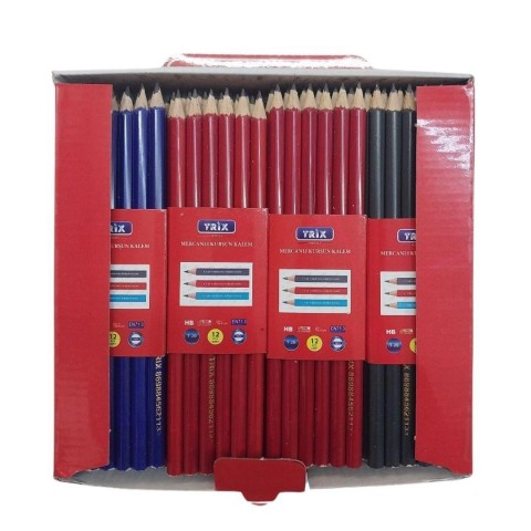 TRİX T-20 MERCANLI KURŞUN KALEM(144*20)*2880
