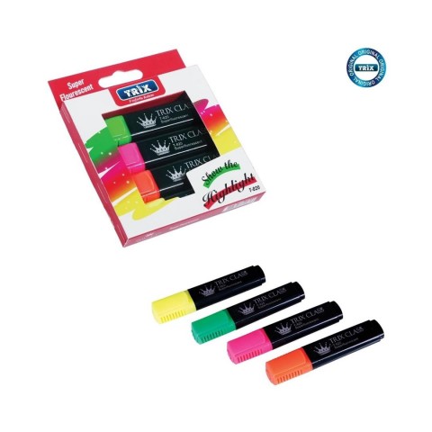 TRİX T-820 4 LÜ FOSFORLU KALEM*