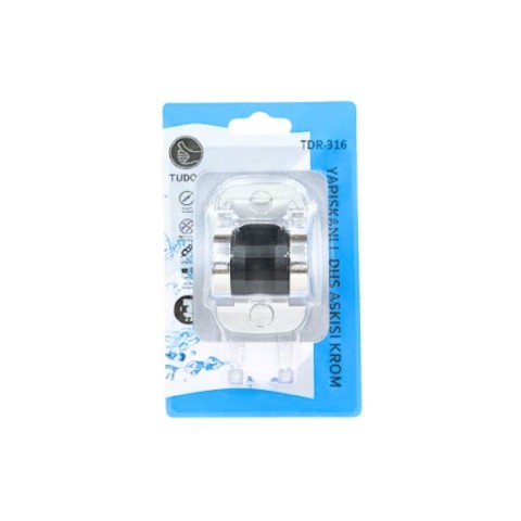 TUDOR TDR-316 YAPIŞKANLI DUŞ ASKISI KROM*130