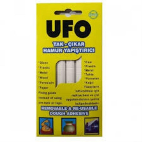 UFO TAK ÇIKAR HAMUR YAPIŞTIRICI 10 LU*10