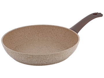 ŞAHANE VENÜS GRANİT SOFT KULPLU TAVA 28 CM