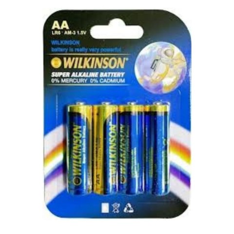 WILKINSON ALKALINE KALEM PİL 4 LÜ (R6 AM-3)*12