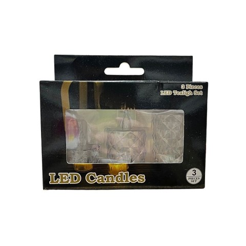 WİNBOSS WN-1135 3LÜ KRİSTAL LED MUM*240