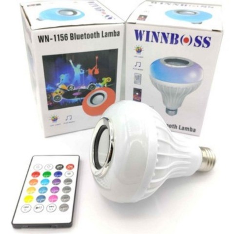 WINNBOSS BLUETOOTHLU HOPARLÖRLÜ LED AMPUL*100