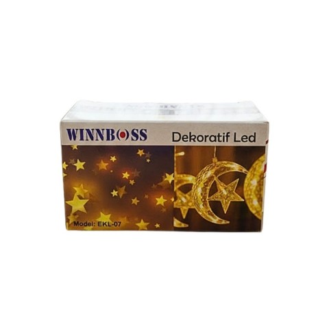 WINNBOS EKL-07 DEKORATİF LED RAMAZAN AY YILDIZ*200