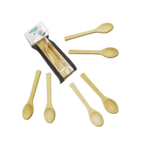 WOOD 54774 6 LI ORTA KAŞIK*250