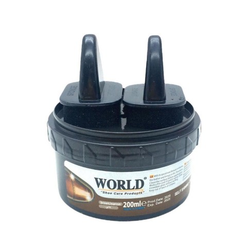WORLD 200 ML K.KAHVE AYAKKABI BOYASI(12*8)*96