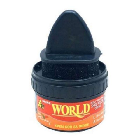 WORLD 55 ML A.KAHVE AYAKKABI BOYASI(12*16)*192