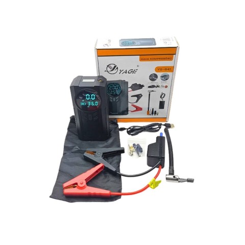 YAGE YG-841 DİJİTAL TAŞINABİLİR HAVA KOMPRESÖRÜ*20