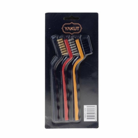 YAKUT-11476 3 LÜ MİNİ TEL FIRÇA*300