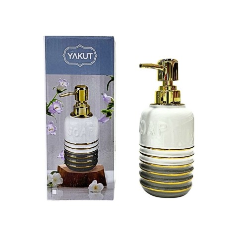 YAKUT 11859 GOLD DETAYLI SIVI SABUNLUK*36