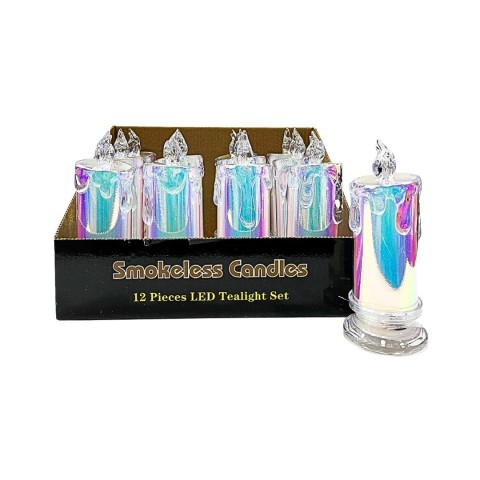 YAKUT 13641 AYAKLI HOLOGRAMLED MUM ORTA(12*20)240