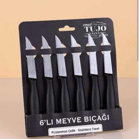 YAKUT-6103 TUJO 6 LI MEYVE BIÇAĞI*72