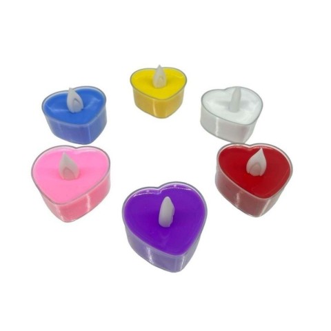 YAKUT YKT-11270 24 LÜ KALPLİ KASEDE LED MUM*40