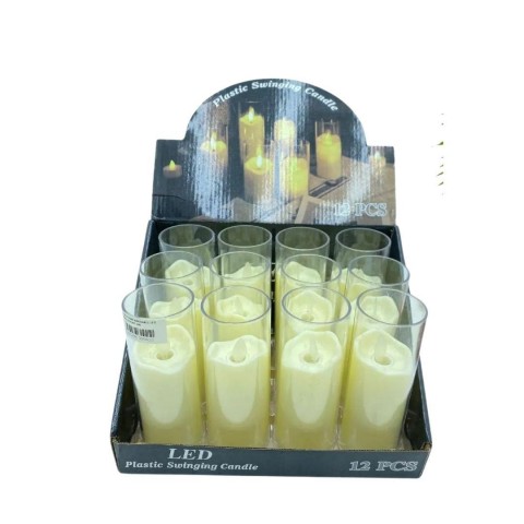 YAKUT YKT-9634 BARDAKLI BÜYÜK LED MUM 6 LI*40