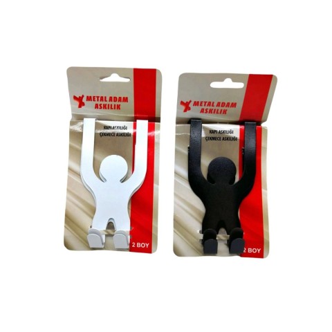 YMS 2 Lİ METAL ADAM ASKILIK*80