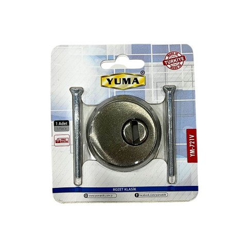 YUMA ÇELİK KAPI ROZETİ KLASİK VAKUMLU*120