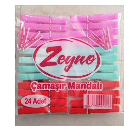 ZEYNO 24 LÜ ÇAMAŞIR MANDALI*216