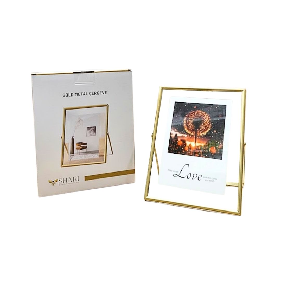 SHARI SHR-3448 GOLD METAL ÇERÇEVE 5X7*36