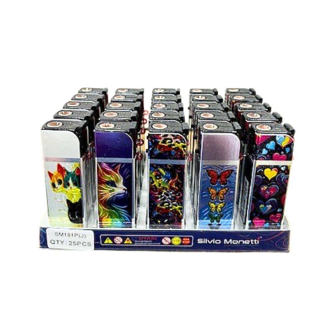 SİLVİO MONETTİ SM-181PJ RENKLİ ÇAKMAK(25*20)*500