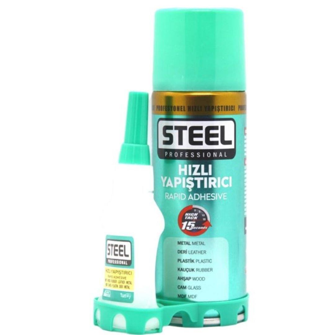 STEEL HIZLI YAPIŞTIRICI 400 ML*25 STEEL HIZLI YAPIŞTIRICI 400 ML*25