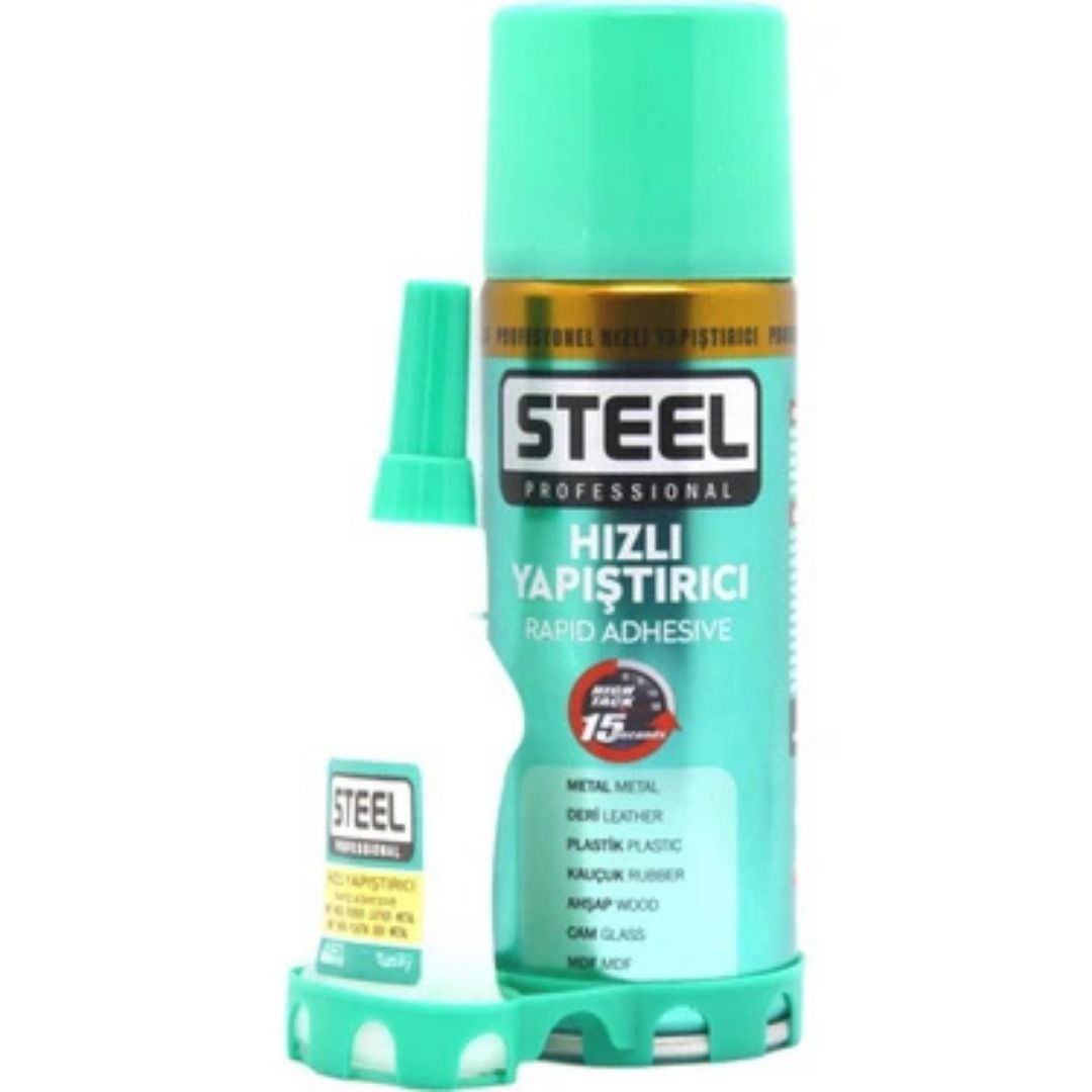 STEEL HIZLI YAPIŞTIRICI 500 ML*24-25