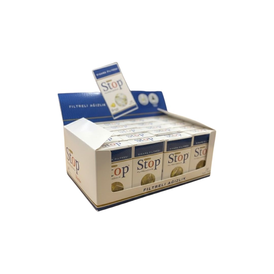 STOP 30 LU KALIN SİGARA FİLTRESİ(20*18)*360 STOP 30 LU KALIN SİGARA FİLTRESİ(20*18)*360