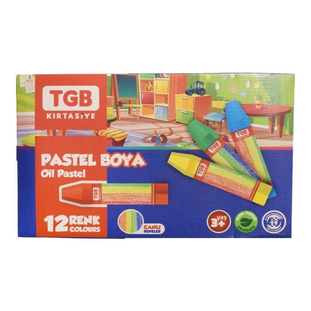 TGB 743A 12 Lİ PASTEL BOYA(12*16)*192