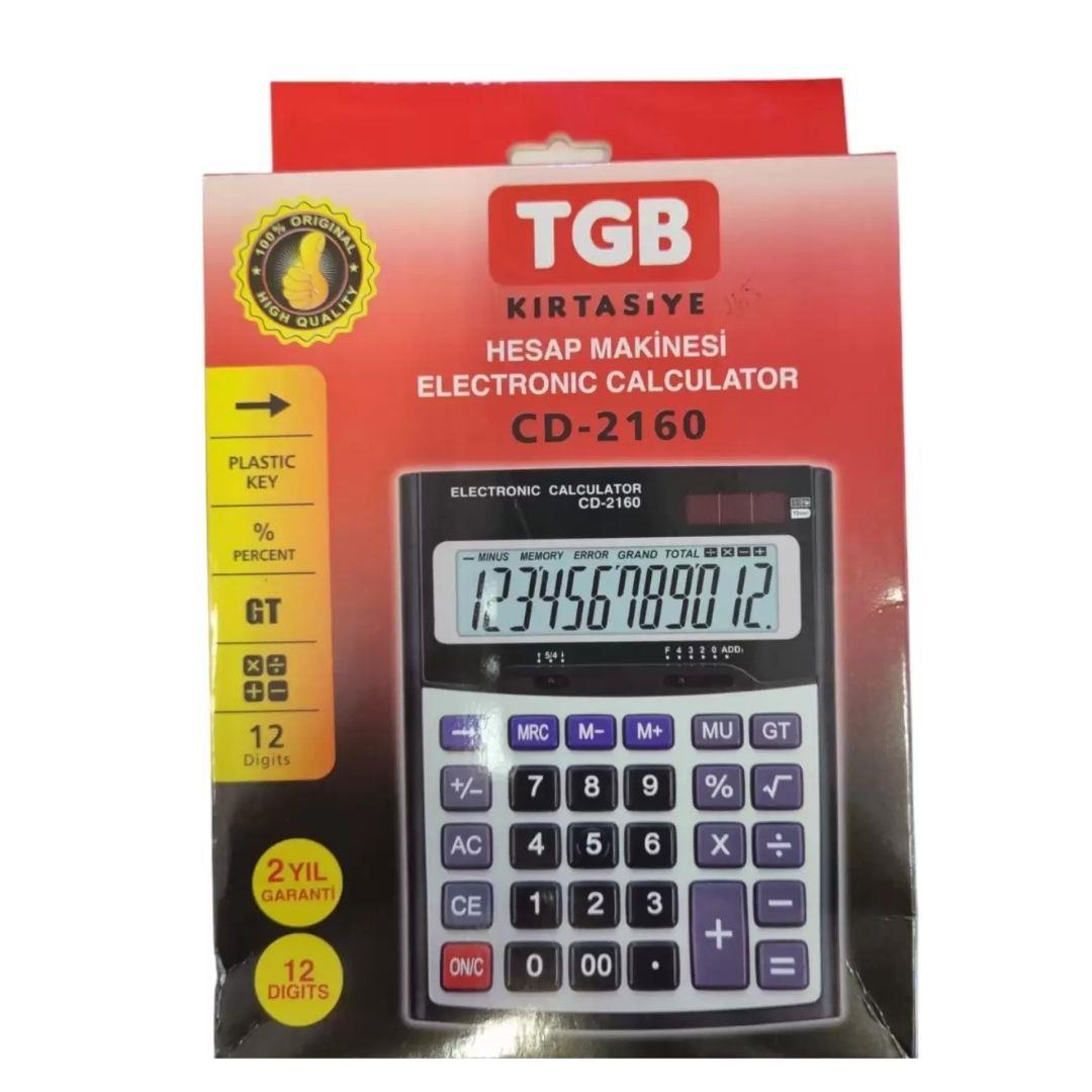 TGB CD-2160 HESAP MAKİNASI*60 TGB CD-2160 HESAP MAKİNASI*60