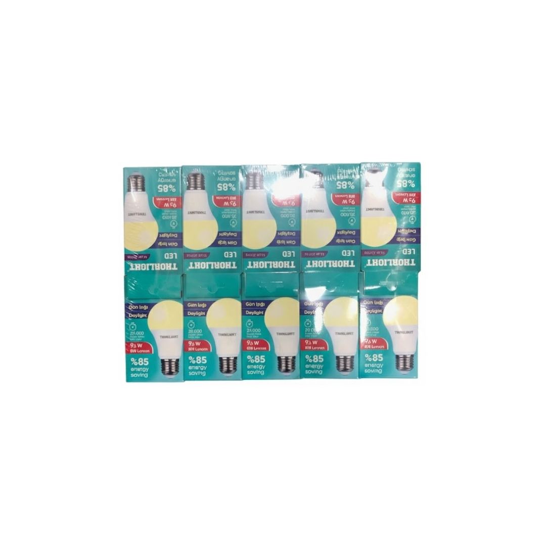 THORLIGHT 9,3 W LED AMPUL GÜN IŞIĞI(10*6)*60 THORLIGHT 9,3 W LED AMPUL GÜN IŞIĞI(10*6)*60