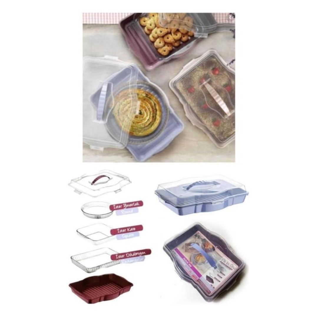 TİMEX DÖRT 4 LÜK PASTA BÖREK SAKLAMA KABI*12 TİMEX DÖRT 4 LÜK PASTA BÖREK SAKLAMA KABI*12