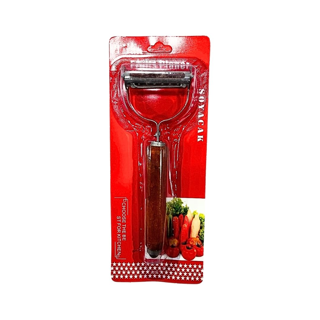 TİRAN-041 AHŞAP SAPLI ÇİFT TARAFLI SOYACAK*480