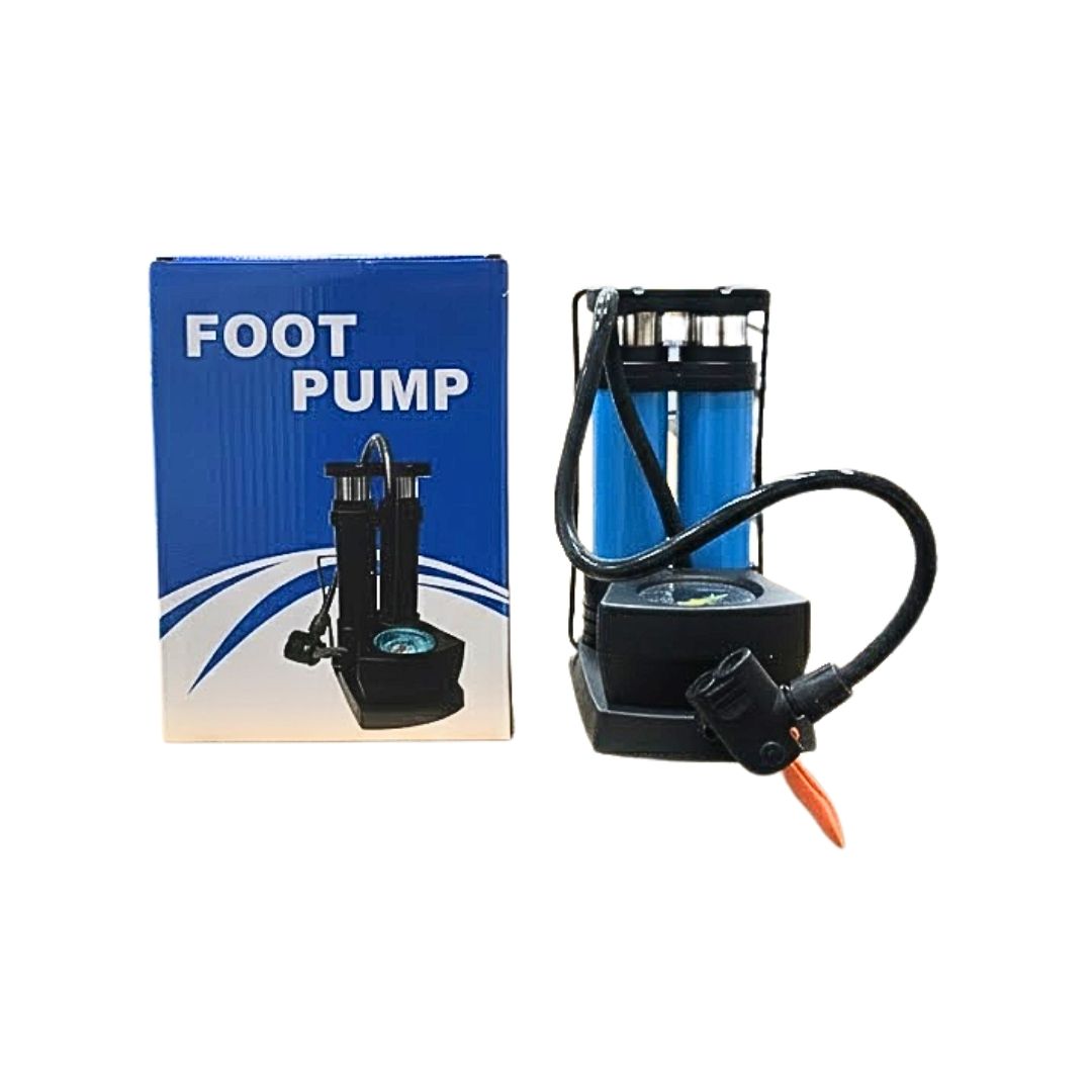 TUR-0048 BASINÇ ÖLÇERLİ 2 Lİ AYAK POMPASI*40