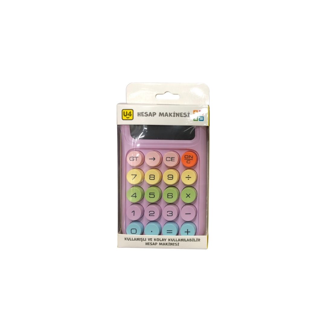 U4-4353 HESAP MAKİNASI 10 HANE PİLLİ*100 U4-4353 HESAP MAKİNASI 10 HANE PİLLİ*100