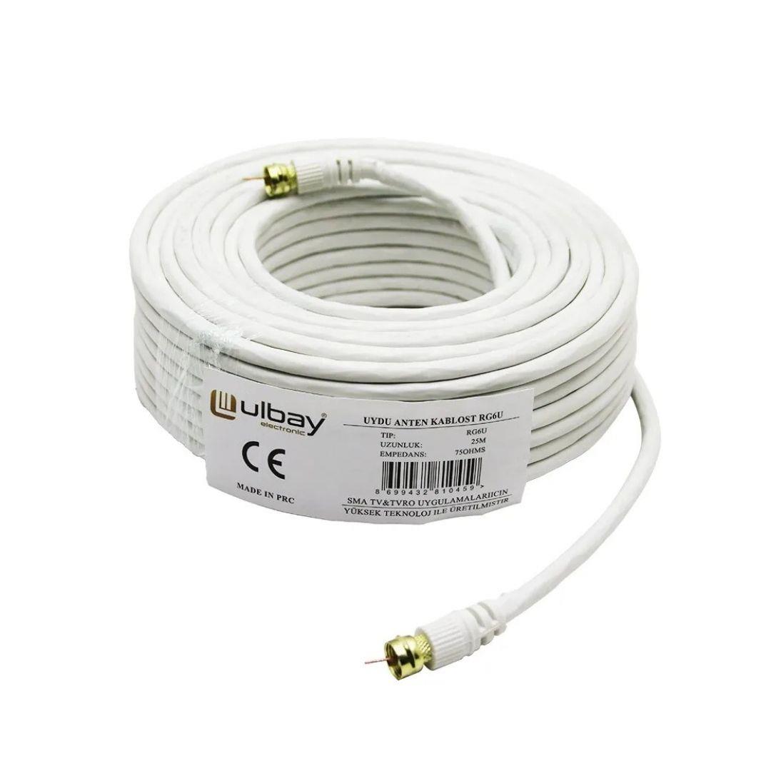ULBAY 25 METRE UYDU ANTEN KABLOSU*40 ULBAY 25 METRE UYDU ANTEN KABLOSU*40
