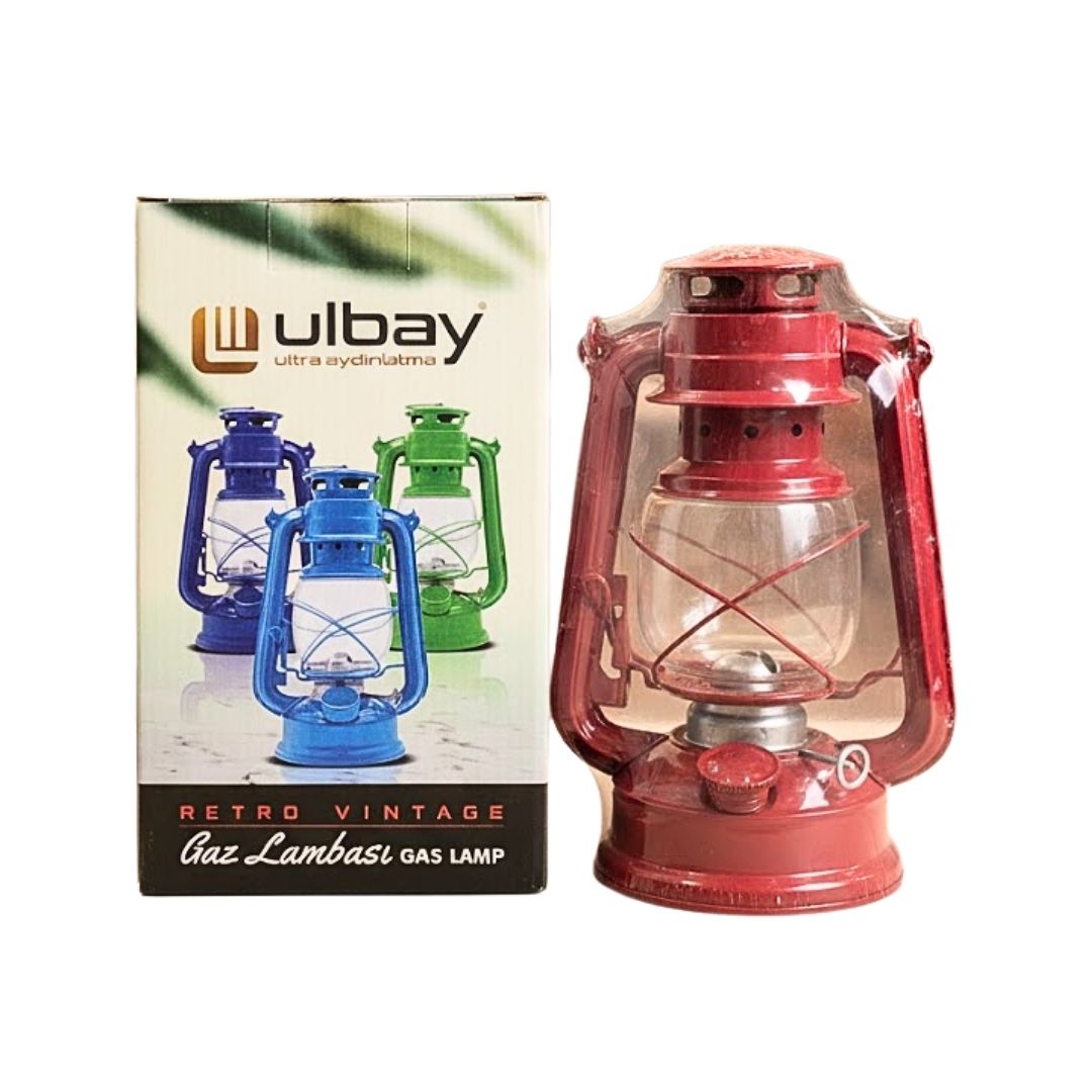 ULBAY BÜYÜK DEKORATİF GAZ LAMBASI*30