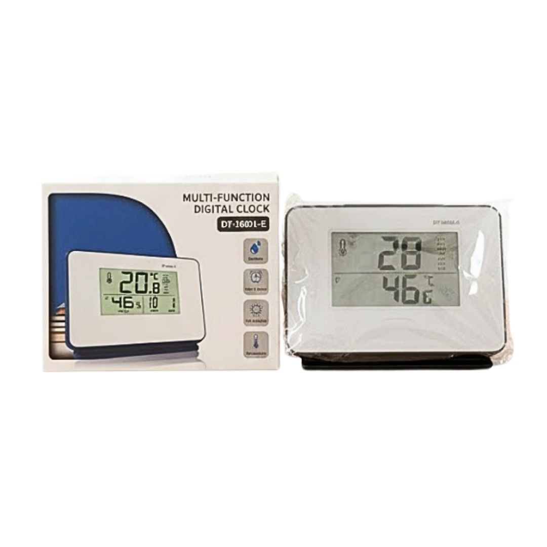 ULBAY DT-1601L-E MASAÜSTÜ SAAT VE TERMOMETRE*100 ULBAY DT-1601L-E MASAÜSTÜ SAAT VE TERMOMETRE*100